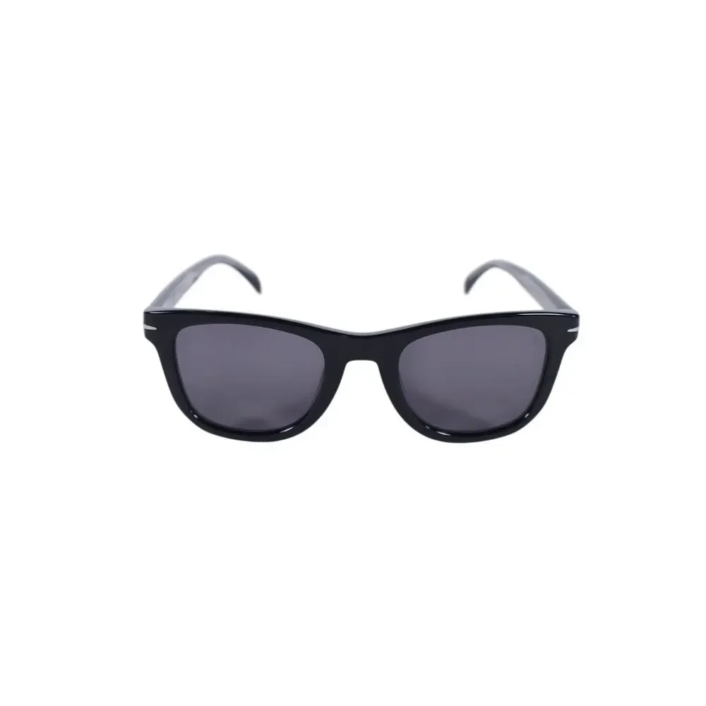 David Beckham Men's Square Polarized Sunglasses - Black / Grey - NWT